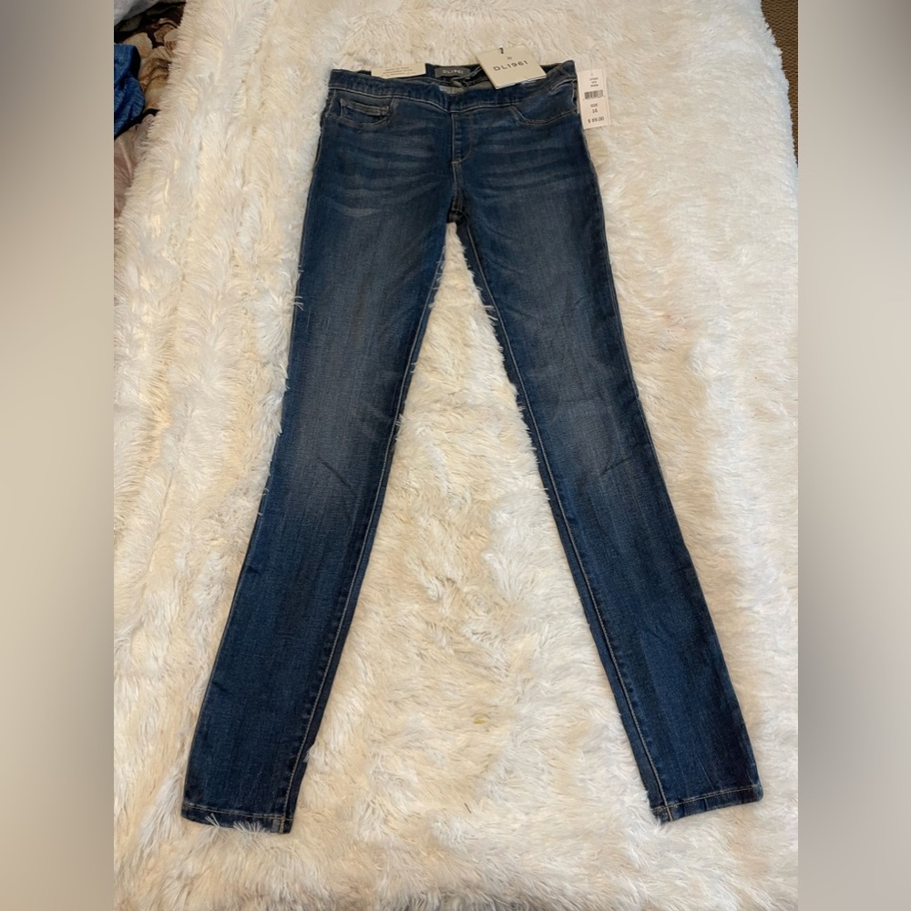 Candy Girl DL1961 Kids Active Pull-On Jeggings Size‎ 16 Denim Pants - Picture 4 of 4